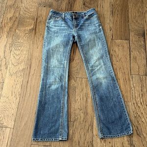 Daisy Fuentes flare jeans Size 2 medium wash